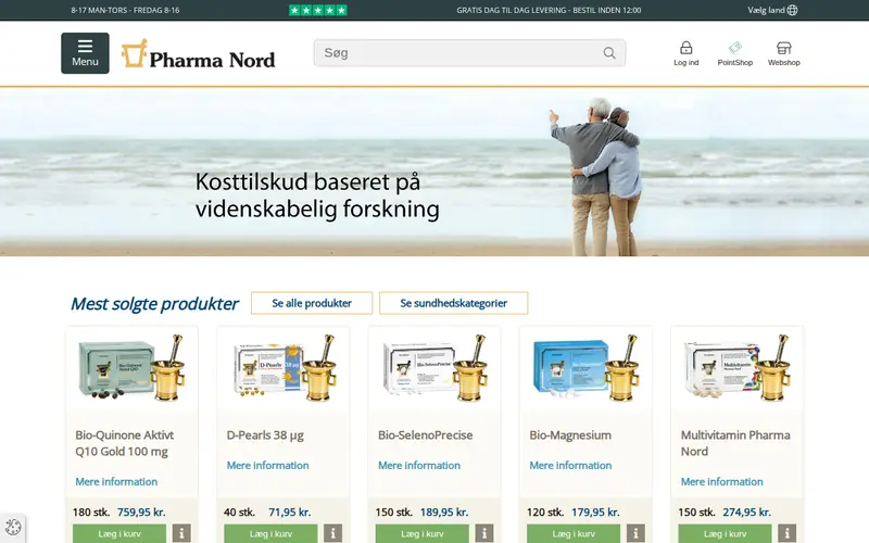 Pharma Nord website
